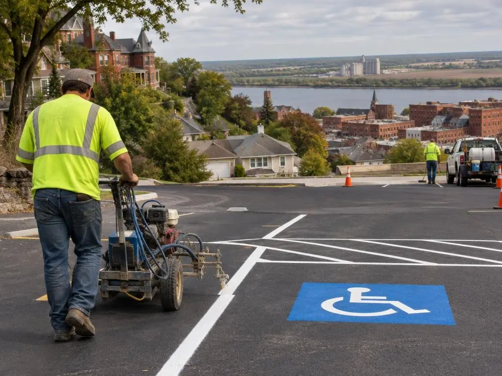 Line Striping in St. Joseph, MO